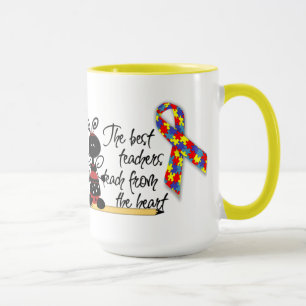 Caneca da consciência 2 do autismo
