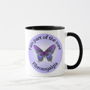 Caneca da consciência da fibromialgia
