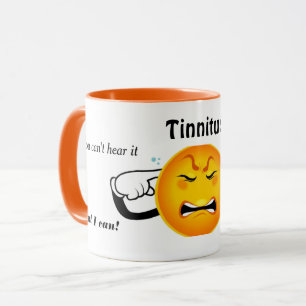 Caneca da consciência do Tinnitus