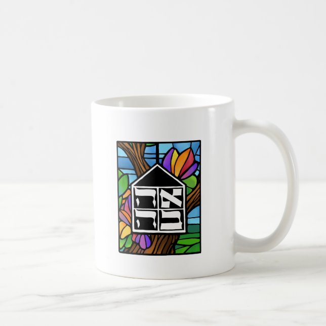 Caneca da cor de Beit Ahaversary 11oz (Direita)