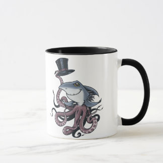 Caneca da cor dos desenhos animados, EU CHOMP