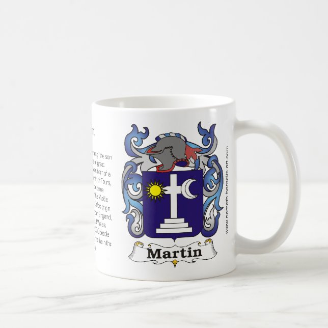 Caneca da crista da família de Martin (Direita)