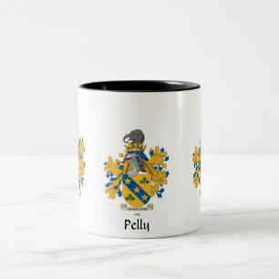 Caneca da crista da família de Pelly