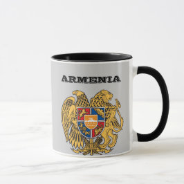 Caneca da crista de ARMÉNIA