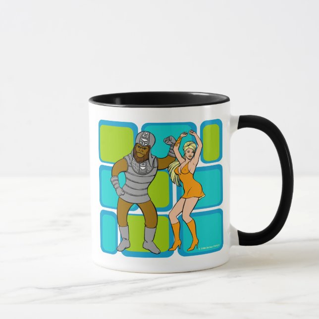 Caneca da dança do macaco (Direita)
