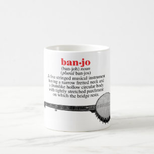 Caneca da definição do banjo