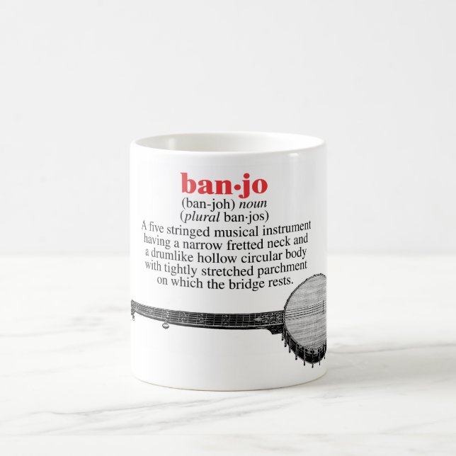 Caneca da definição do banjo (Centro)