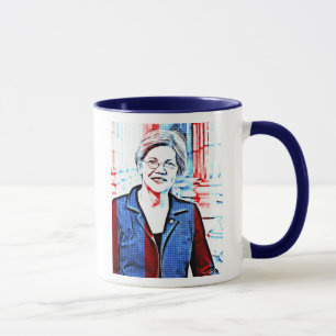 Caneca da eleição presidencial de ELIZABETH WARR
