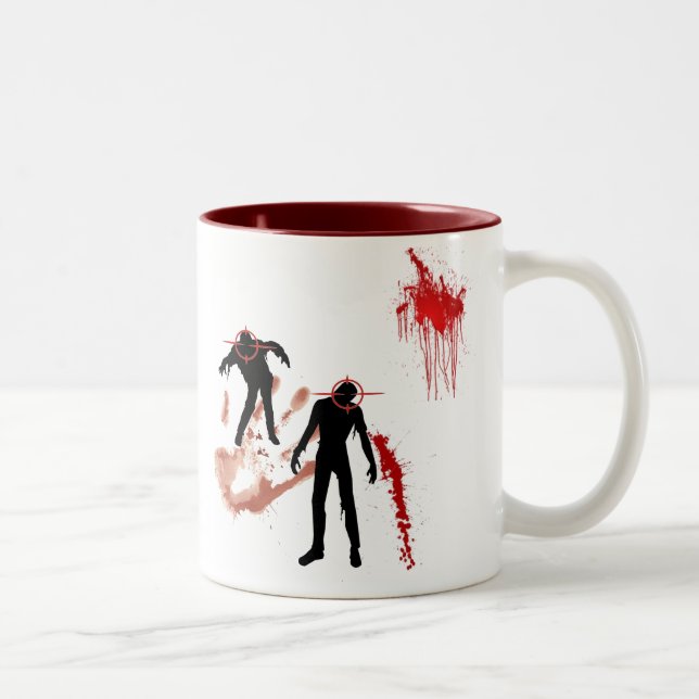 Caneca da equipe da caça do zombi (Direita)