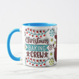 Caneca da Equipe de Confeitaria de Natal