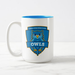 Caneca da escola FVMS (azul)