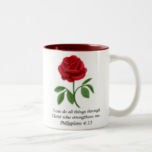 Caneca da escritura da bíblia do 4:13 dos