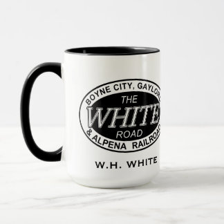 Caneca da estrada de ferro da cidade de Boyne