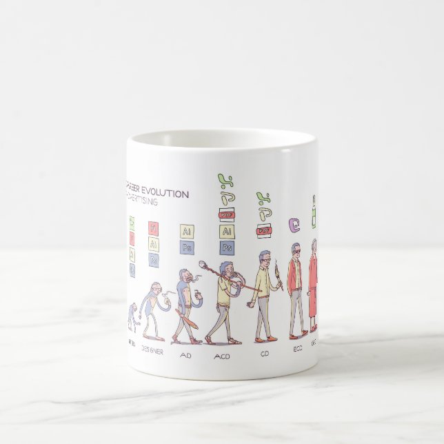 Caneca da evolução da carreira (Centro)