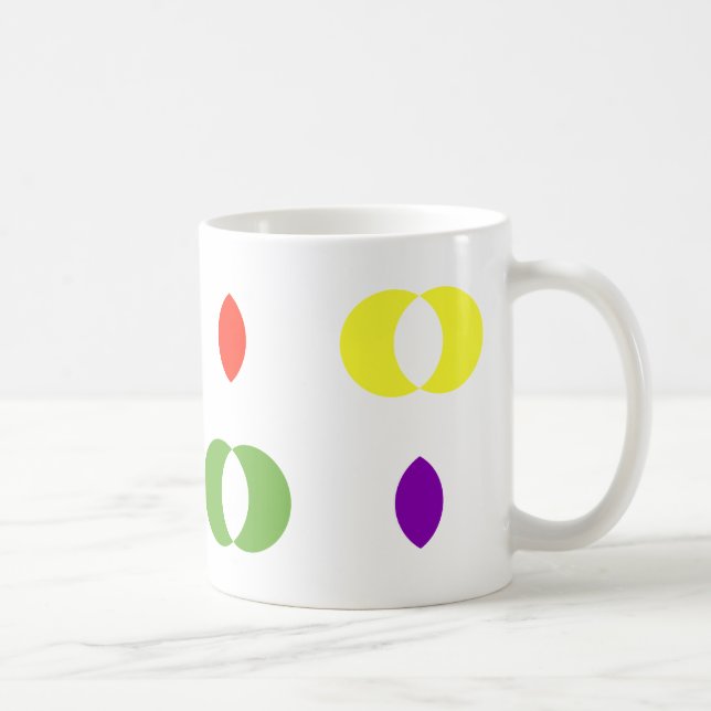 Caneca da exclusão da intersecção da diferença da (Direita)