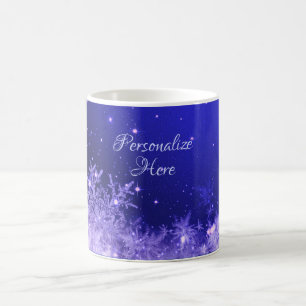 Caneca da faísca do floco de neve