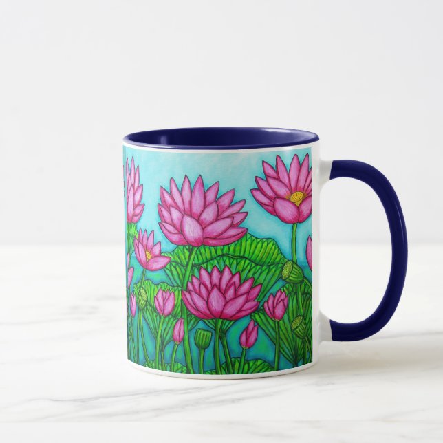 Caneca da felicidade II de Lotus (Direita)