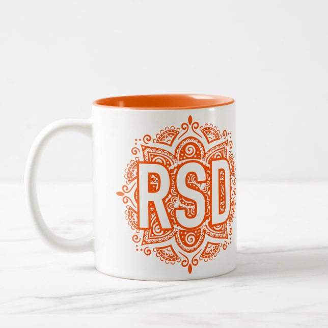 Caneca da Fita-Mandala das irmãs de RSD (Esquerda)