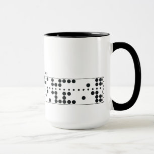 Caneca da fita perfurada