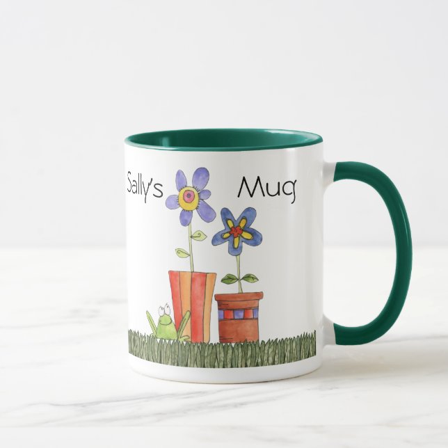 caneca da flor (Direita)