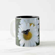 Caneca da flor da margarida