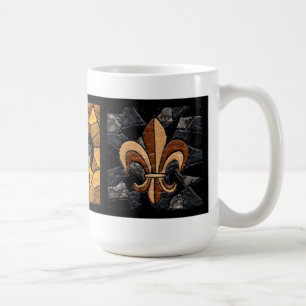 Caneca da flor de lis