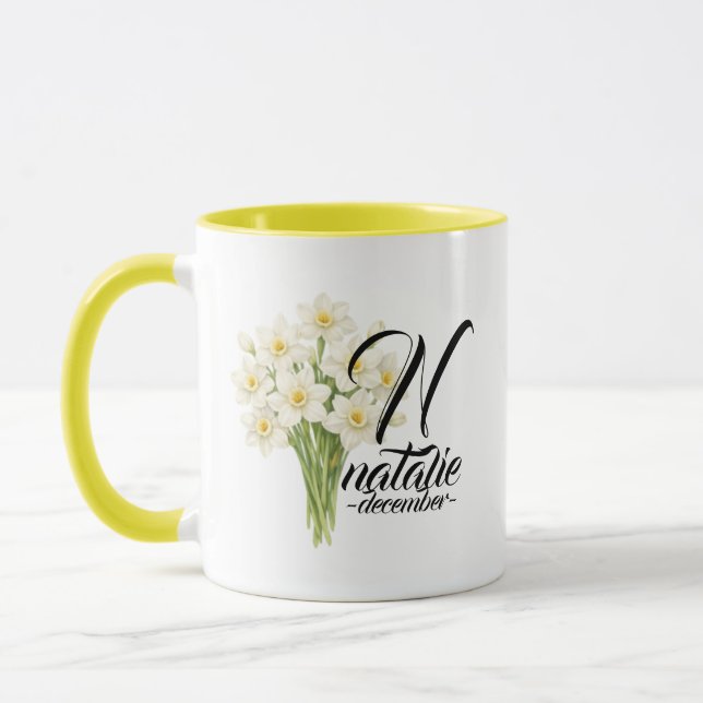 Caneca da Flor de Nascimento de Dezembro – Present (Esquerda)