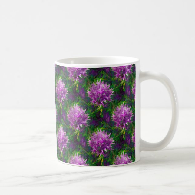 Caneca da flor do cebolinho (Direita)