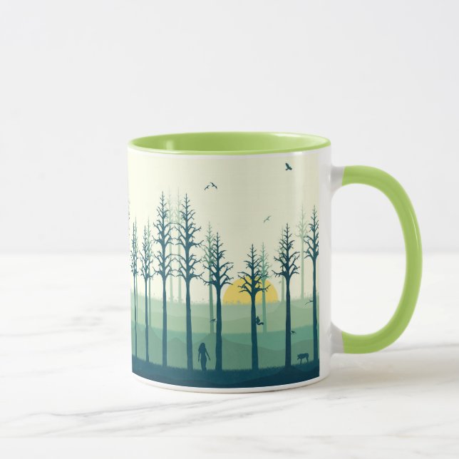 Caneca da floresta de Siena (Direita)