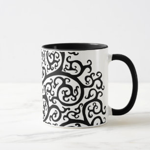 Caneca da folha de CurliQ