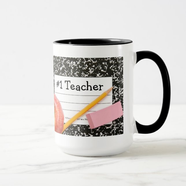 Caneca da fonte de escola do professor #1 (Direita)