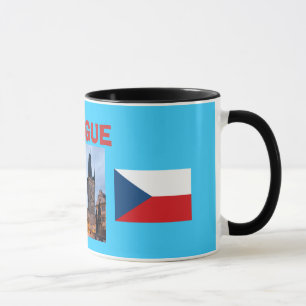 Caneca da foto da república checa PRAGUE*