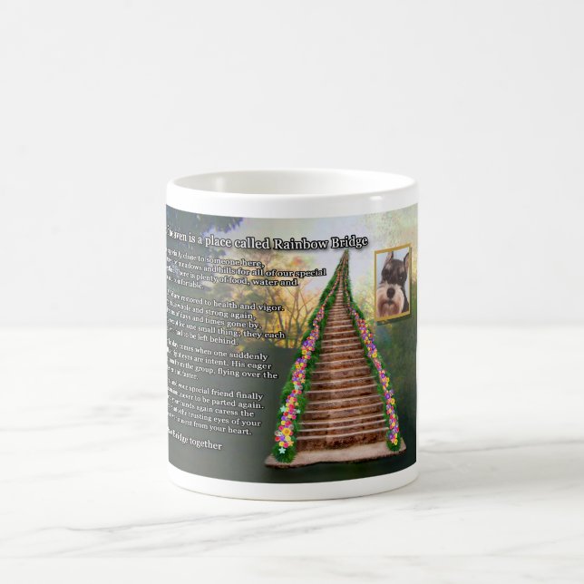 Caneca da foto da simpatia da perda do animal de (Centro)