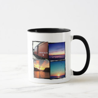 caneca da foto do instagram da tira do filme