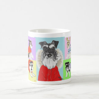 Caneca da galeria do Schnauzer