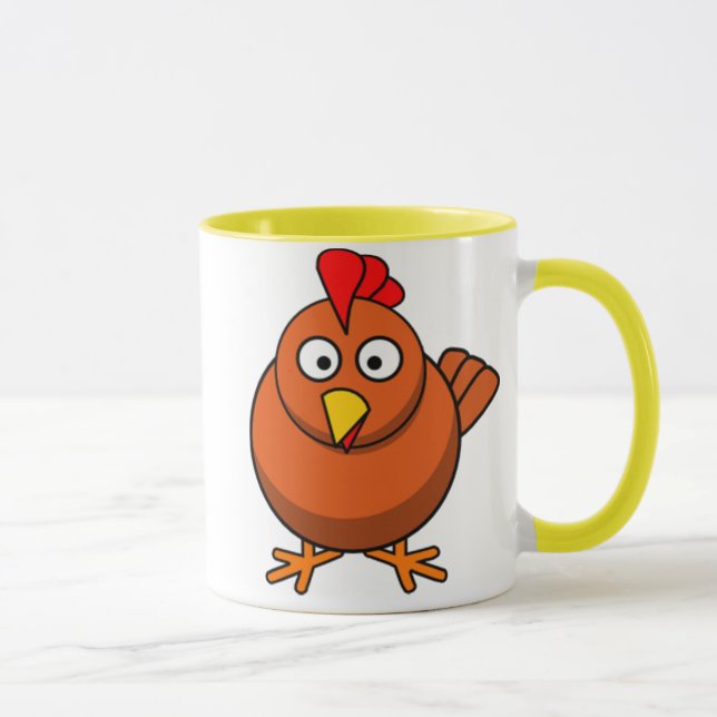 Caneca da galinha da galinha (Direita)