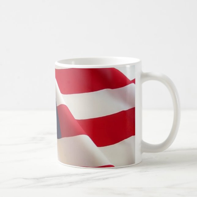 Caneca da GLÓRIA VELHA" da BANDEIRA dos E.U.   " (Direita)