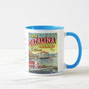 Caneca da ilha de Catalina