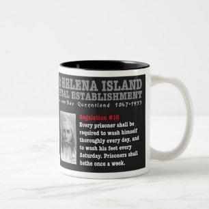 Caneca da ilha de St Helena