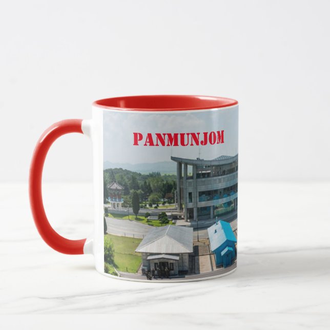 Caneca da imagem de Panmunjom Coreia (Esquerda)