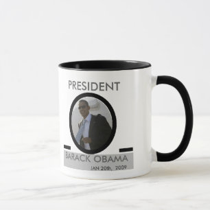 CANECA DA INAUGURAÇÃO DO PRESIDENTE BARACK OBAMA