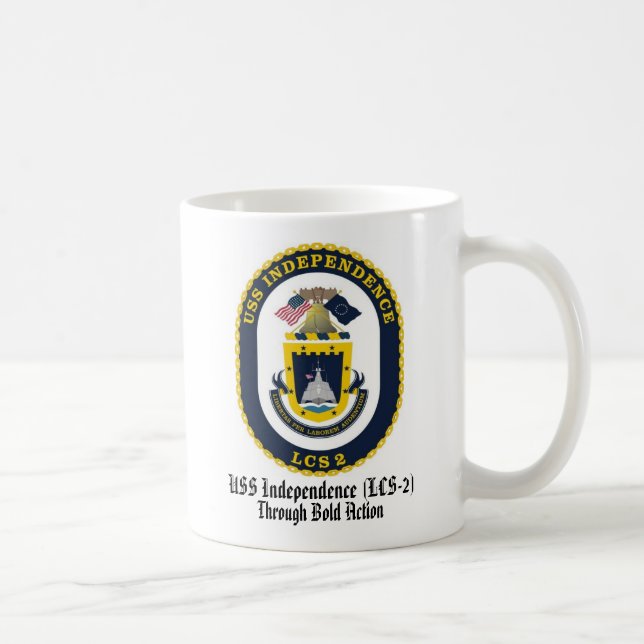 Caneca da independência de USS grande (LCS 2) (Direita)