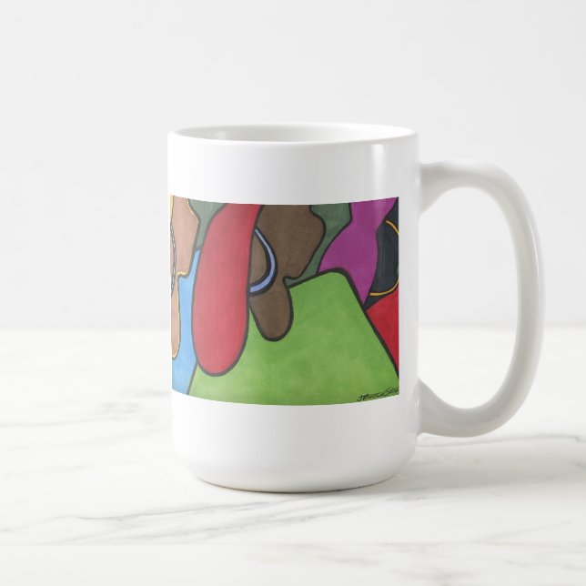 Caneca da irmandade por Janice Treece Senter (Direita)