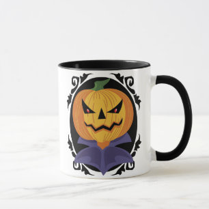 Caneca da Jack-o-lanterna do vintage