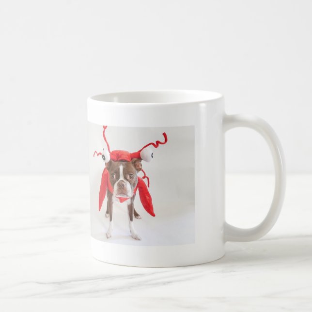 Caneca da lagosta de Boston Terrier (Direita)