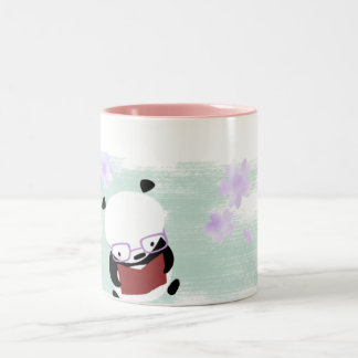 Caneca da leitura da panda