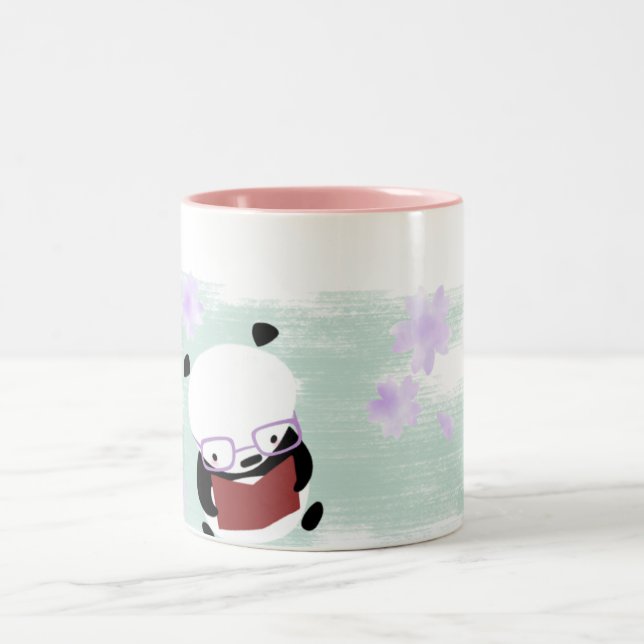Caneca da leitura da panda (Centro)