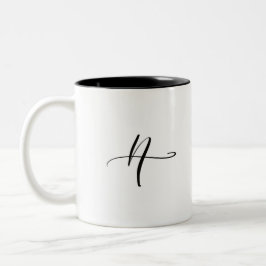 Caneca da letra Cursive "A"