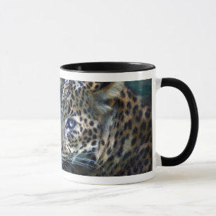 Caneca da lua do leopardo