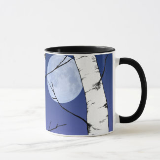 Caneca da lua do vidoeiro